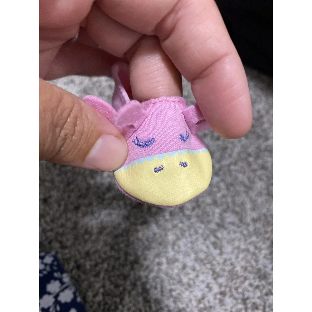 American Girl Bitty Baby Replacement Pink & Yellow Slipper Shoes